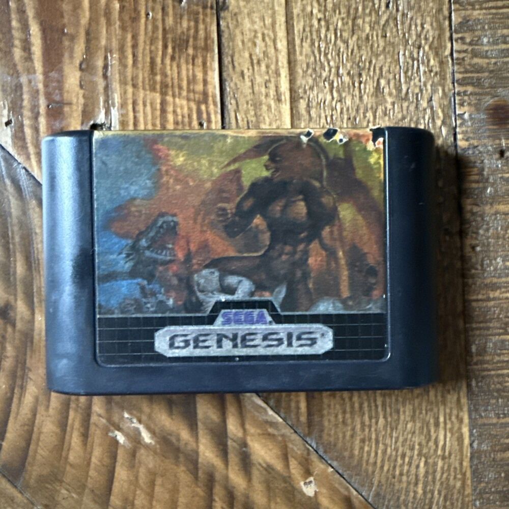 Altered Beast Sega Genesis 1989 Cartridge Only Tested Working Authentic
